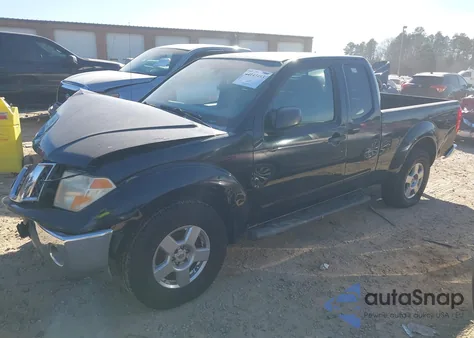 2008 Nissan Frontier Se из США, поврежденный, VIN 1N6AD06U48C440362